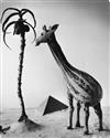 ROX, HENRY (1899-1967) Delicious group of 10 whimsical anthropomorphic studies of fruit and vegetable sculptures.